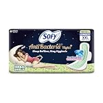 Sofy Women Anti Bacteria Longest XXL Sanitary Pads |Night Protection|Wider Hip Guard| Deep Absorption | Herbal Shield | Hygiene & Herbs | XX-Large, Pack Of 30- Amazon