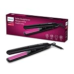 Philips India’s No.1 Hair Styling Brand Selfie Hair Straightener, Minimized Heat Damage,SilkPro Care, Ceramic Plates,Smooth Shiny Straight Hair, 210°C Temp, Salon like Result | For Indian Hair, HP8302- Amazon
