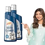 Selzer Silver Dip Cleaner Liquid – 250 ml | Instant Silver Cleaner & Tarnish Remover for Pooja Items, Utensils & Jewellery | Silver Shine Cleaning Liquid for Silverware & Ornaments (Pack of 2)- Amazon
