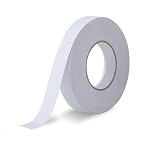 Robustt Anti Skid/AntiSlip Tape 5 Meter 25MM (Pack of 2) Fall Resistant with PET Material and Solvent Acrylic Adhesive Tape for Slippery Floors, Staircase, Ramps, Indoor, Outdoor Use – White- Amazon