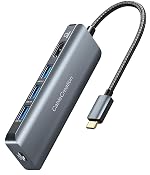 CableCreation 5-in-1 USB C Hubs 4K 60Hz, Dock USB C Hub Multiport Adapter to HDMI, 3 USB 3.0 Ports, 100W Power Delivery for Galaxy S22 Ultra, MacBook Pro/Air 2020 2018, iPad Pro, iPhone 15 Pro Max- Amazon