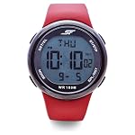 SF Digital Dial Silicone Strap Watch for Men-77098PP03- Amazon