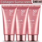 smartdrops Sunscreen – SPF 50 PA++++ Collagen Skin Lift Sunscreen SPF 50+ PA++++ Hydrating Sun Cream (240 ml)- Flipkart