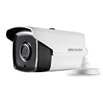 Hikvision 2MP 6MM Outdoor Wired 1080p Bullet Camera HD Video Output & EXIR IP66 Weatherproof CCTV Camera [DS-2CE1AD0T-IT1F]+ USEWELL BNC/DC,-White- Amazon