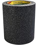 Mario Anti-Skid Anti-Slip Tape Black | Extra-Wide 96mm (4 Inch) x 5M Non-Slip Safety Grip Tape | Heavy-Duty High-Traction Tape for Stairs, Walkways & Industrial Use- Amazon
