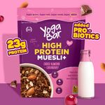 Yogabar High Protein Muesli 1kg Jar, Choco Almond & Cranberry with Probiotics & Omega-3 Jar (1 kg)- Flipkart