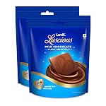 LuvIt. Luscious Love Delights – Heart Shaped Chocolate Bars | A Gift of Love | Valentine’s Gift | Pack of 2-162g Each- Amazon
