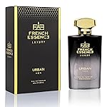 French Essence Luxury Urban Perfume for Men | Woody Leather Long Lasting Eau de Parfum | 60 ml- Amazon