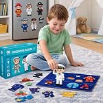 Storio Magnetic Dressing Room Toy for Kids | Montessori Educational Magnetic Box Puzzle Game for Boys & Girls Age 2 3 4 Years | Pretend Play Dress Up Learning Toy | Fun Creative Activity for Toddlers- Amazon