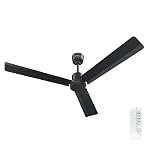 Bajaj Classico Sleek 5S 1200MM(48) BLDC Ceiling Fan with Remote|BEE 5 Star Rated Energy Efficient|Saves upto 57% on electricity bills|Sleek Compact Design|High Air Delivery|2Yr Warranty|Coal Mine Grey- Amazon