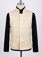 BookMyCostume Nehru & Modi Beige Jacket Patriotic Kids Fancy Dress Costume 3-4 years- Amazon