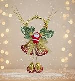 Hanging Bells Décor Christmas Decoration | Items for Home & Office | Festive Hangings, Ornaments | PoPo Toys ® | Golden- Amazon