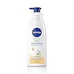 NIVEA Aloe Protection Body Lotion 400 ml | UVA UVB filters | 72H Moisturization| Aloe Vera Extracts | Dep Moisture Serum | Men and Women | All Skin Type- Amazon