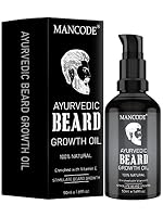 MAN CODE Ayurvedic Beard & Hair Growth Oil, 50Ml | Natural Hair Oil For Thicker & Longer Beard | Beard Oil For Uneven, Patchy & Fast Beard Growth | 100% Natural- Amazon