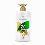 Pantene Advanced Hairfall Solution, 2in1 Silky Smooth Care Shampoo + Conditioner, Pack of 1, 650ML, Green- Amazon