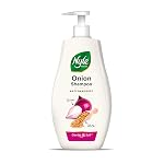 Nyle Naturals Onion Anti-Dandruff Shampoo, With Onion and Fenugreek, Gentle & Soft Shampoo, pH Balanced and Paraben Free, For Men and Women, 800ml- Amazon
