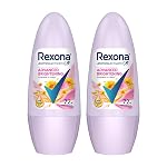 Rexona Women Roll-On | Advanced Brightening Underarm Deodorant | up to 72Hr long-lasting freshness | 45 ML (Pack of 2)- Amazon