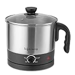 Lifelong Multifunction Cooker/Kettle 1.5 litres (Best for Boiling Milk, Eggs, Soup and Maggi/Noodles), Silver, 1.5 liters (LLMC01), Stainless Steel, 600 Watt- Amazon