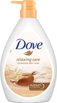 DOVE Relaxing Shea Butter Body Wash with Vanilla for Soft Skin, Soothing Scent (1000 ml)- Flipkart
