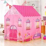 VISHAL Jumbo Size Extremely Light Weight , Water & Fire Proof Doll House Tent for Kids Heavy Materials (Pink)- Flipkart