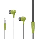 boAt Bassheads 95 Wired in Ear Phones,10Mm Drivers,Signature Sound,in-Line Microphone,Integrated Controls,Snug Fit,Lightweight,Voice Assistant,120Cm Cable & 3.5mm Jack (Spirit Lime)- Amazon