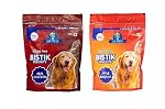Dr. Pets Pack of 2 (900g Each) Bistik Dog Biscuits | Real Chicken & Apple Banana Flavour | Gluten Free Crunchy Dog Treats for Puppies & Adult Dogs | Healthy Training Snacks for All Breeds- Amazon