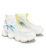 ABROS YAMA-O Chunky Sole High-Top Sneakers for Mens- Amazon