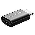 Ambrane Type-C to Micro USB OTG Adapter for 3A Fast Charging and Data Sync- Compatible with All Type-C Enabled Devices Blue- Amazon