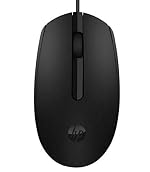 HP M10 Wired USB Mouse with 3 Buttons High Definition 1000DPI Optical Tracking and Ambidextrous Design- Amazon