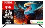 Onida 108 cm (43 inch) QLED Ultra HD 4K Smart Fire TV Q43UFD- Amazon