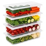 MARKWELL Fridge Storage Boxes (Pack of 4)- Amazon