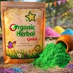 GRAPHENE Green Holi Gulal Colour Herbal Fruit Abeer 1 Pack 80gm for Kids Natural phool Fragrance Gulaal Rang Chemical Free Skin Safe Color Powder Eco-Friendly Non Toxic Festival Pool Party Boys Girls- Amazon