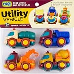 Negi Utility Vehicle Toy for Kids – Non-Riding Construction & Rescue Vehicle, Durable Action Play Toy for Boys & Girls, Indoor & Outdoor Play, Ages 3+- Amazon