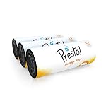 Presto! Garbage Bags | Large | 24 x 32 inches| 45 Count| 15 Bags X 3 Packs | Black- Amazon