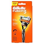 Gillette Fusion 5, Shaving Razor For Men | With Beard Shaping Back Blade | 5 Blades For Your Perfect Shave | Styling Back Blade For Your Perfect Beard Shape- Amazon