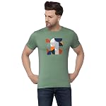 Red Tape Printed Round Neck T-Shirt for Men | Premium Comfort | Versatile Everyday Essential- Amazon