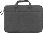 hirTa Delta 17.3 inch Laptop Sleeve Case Cover with Front Pockets Lightweight Compatible for Most HP Envy/Pavilion/Omen, Acer Predator/Aspire, Dell Inspiron/G3 G7 17, Lenovo Ideapad – Denim Grey- Amazon