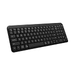 Logitech K250 Bluetooth Keyboard with Numpad, Easy Connectivity, Compact Wireless Keyboard Made with Recycled Plastic, Spill-Resistant, Comfortable Keys – Windows/MacOS – Graphite- Amazon
