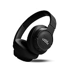 JBL Tune 770NC Wireless Over Ear Headphones with Adaptive Noise Cancellation, Upto 70H Battery, Smart Ambient, Speed Charge, Customized EQ, Google Fast Pair, Multipoint Connect, BT 5.3 – Black- Amazon