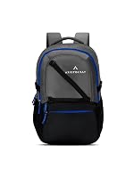 Aristocrat Hype 17 Inch Compatible Laptop Backpack 33L | Premium Durable Fabric | 2 Compartments with Side Bottle Pocket | Padded Backpanel | Office & Travel Backpack for Men & Women- Amazon