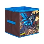 PrettyKrafts Batman SBS_BM1 Toys Organizer Storage Box for Kids, Small, Blue- Amazon