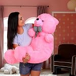 DIKANG 3 FEET Teddy Bear Soft Toys for Kids | Soft Toys for Baby Girl | Plush Soft Toys for Baby Boys and Girls | Teddy Bear Soft Toy for Kids (3 FEET, Pink Teddy Bear)- Amazon