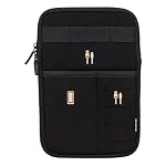 RIVACASE Antishock 5612 Travel Organizer Neoprene Fabric with a Symmetrical Pocket and Zip System Offers Maximum Capacity for Your Devices Accessories Cables Chargers powerbank fits 8 inches Tablets- Amazon