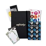 Amazon Basics Undated 2026 Planner with Daily, Weekly and Monthly Sections, To-Do Lists, Bookmarks and Stickers (A5, Black)- Amazon
