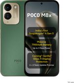 POCO M8x 5G (Leather Green, 128 GB) (4 GB RAM)- Flipkart