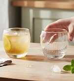 Yera Prima Zest Whisky/Scotch/Water Glasses- 345 ml Each -Set of 12 pcs | for Daily use & Gifting- Amazon