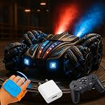 GRAPHENE Remote Control Car with Adaptor RC 4X4 Double Smoke Hand Sensor Extreme Drift Car Toy for Kids Boys Adults Gesture Control Sports Racing 360° Stunt RGB Lights Spray Mist 4-14 Years- Amazon