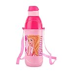 Cello Steel-X kids Zee 540 Ml Bottle Insulated Stainless Steel Inner, Light Pink, 1 Piece- Amazon