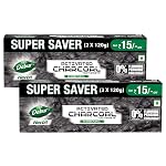 DABUR Herb’L Activated Charcoal Toothpaste 480G (120G x4, Pack of 4)|Whitening Black Gel Toothpaste|Fluoride Free|Fights Plaque & Extrinsic Stains|With Power of Mint|Cool & Refreshing Mouth Experience- Amazon