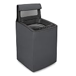DALUCI Top Load Fully Automatic Washing Machine Cover for 6 kg, 6.5 kg, 7kg & 7.5 kg | Waterproof & Dustproof Polyester Fabric with Zipper | Protective Cover for Washing Machine (Grey, 59X59X86 CM)- Amazon